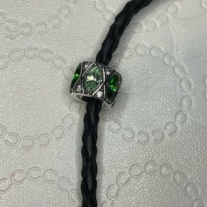 Chamilia Green Swarovski Crystals Charm